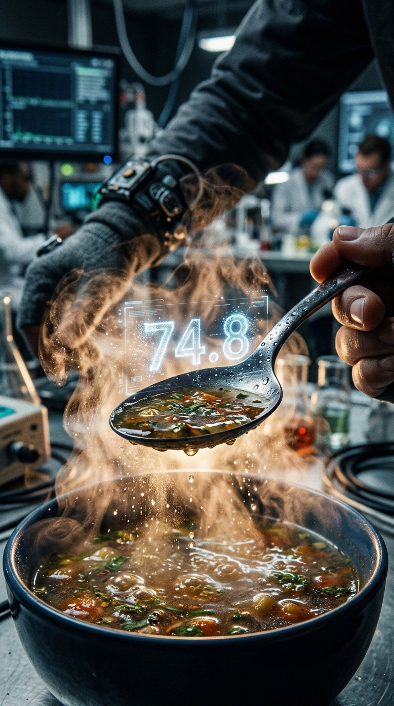 Cinematic science visualization, realistic but dramatic, close-up vertical shot 