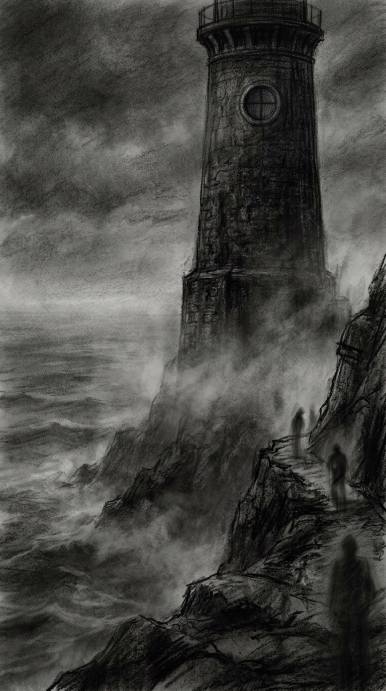 Window Figure – Old Lighthouse, Ireland