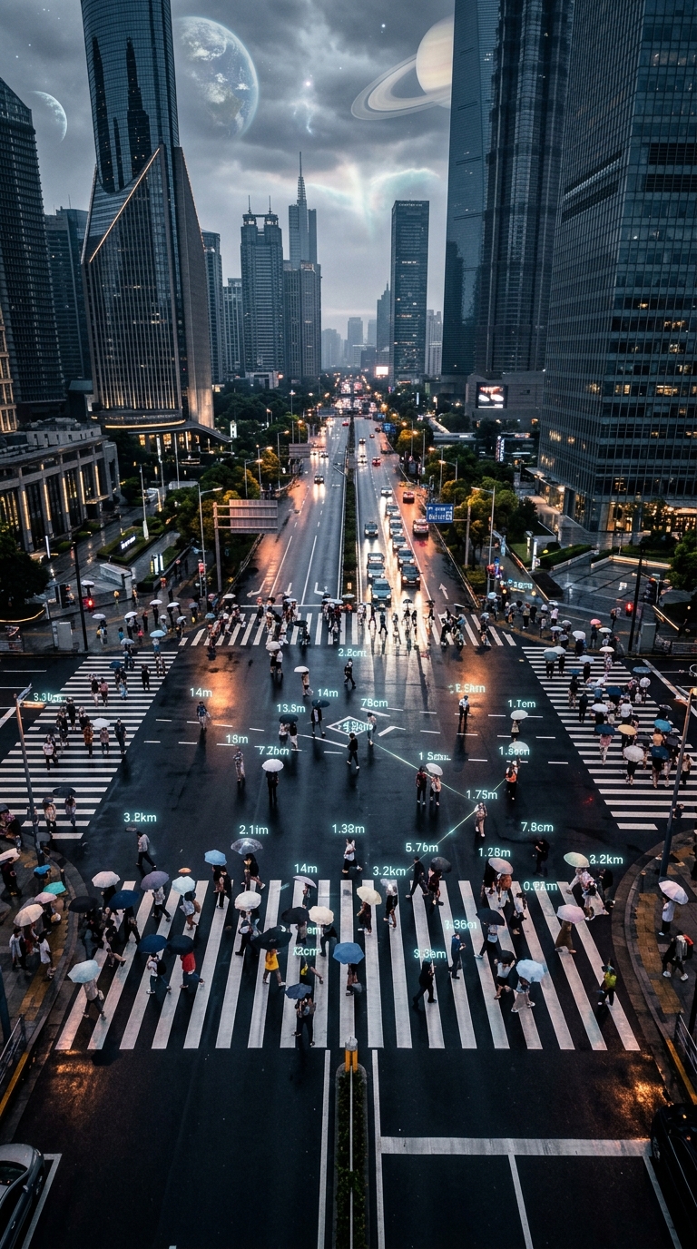 Cinematic science visualization, realistic but dramatic, large-scale consequence
