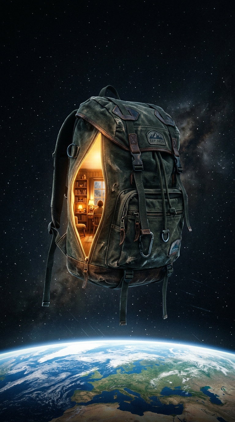 What if Your Backpack Held a Tiny Room?